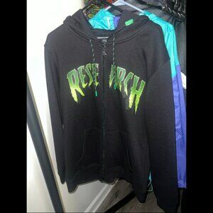 LRG Toxicity Large Mens Full Zip Hoodie